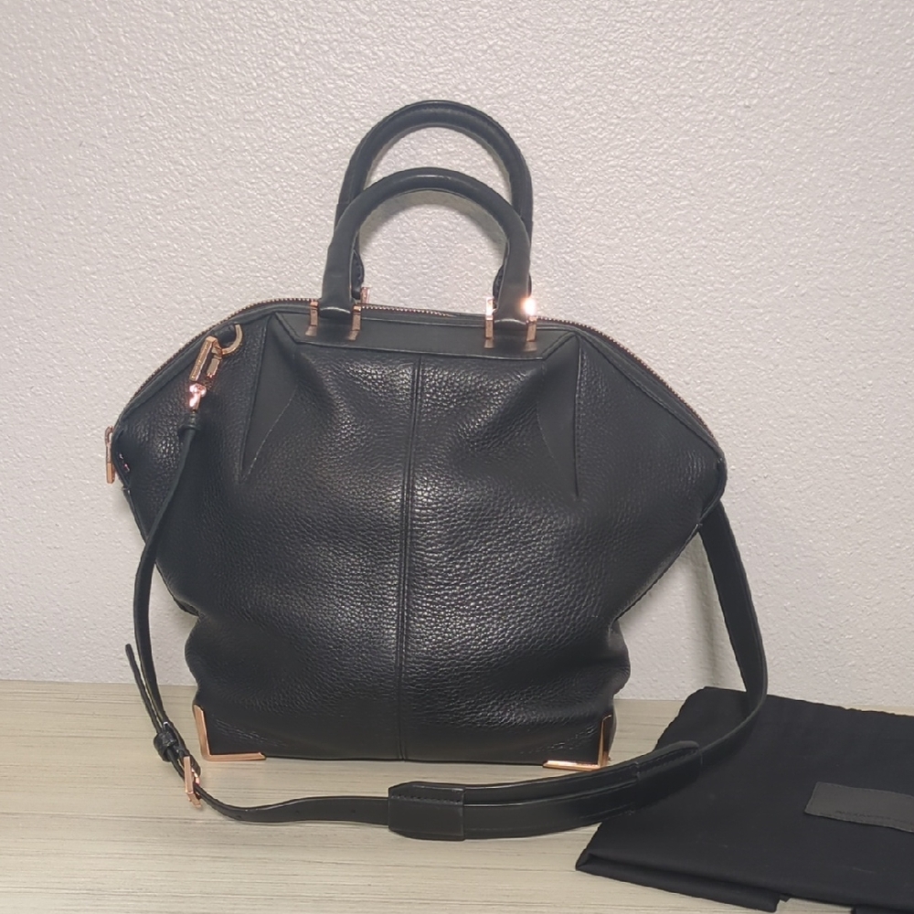 Alexander Wang Black Leather Shoulder Bag